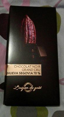 Chocolat Noir Grand Cru Nueva Segovia 70%