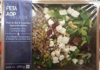 Salade &quot;FETA AOP&quot; Report Card