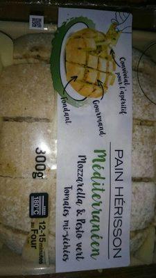 Pain Hrisson Mditerranen - Mozarella Et Pesto Vert