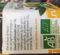 Miel De Fleurs De Niaouli Ingredients