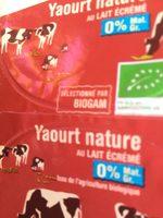 Yaourt Nature 0% Report Card