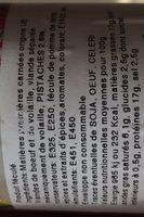 Saucisson Tunisien Ingredients