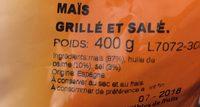 Mas Grill Et Sal Ingredients