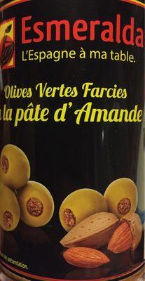 Olives Vertes Farcies  La Pate D'amande