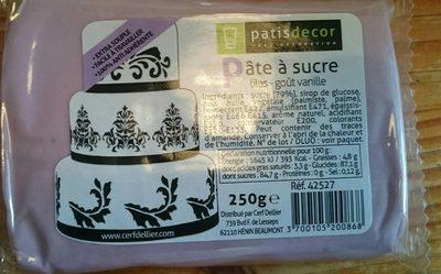 Pte  Sucre Lilas Got Vanille