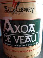 Axoa De Veau Report Card