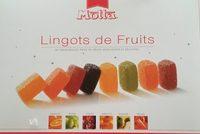 Lingots De Fruits Report Card
