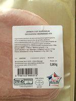 Jambon Cuit Superieur Report Card