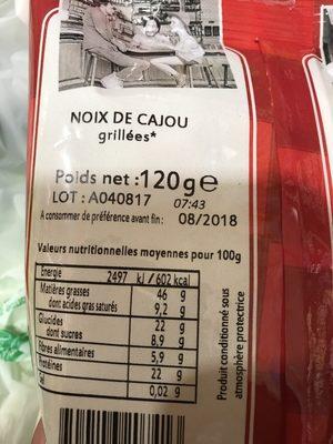La Maison Des Bistrots Noix De Cajou Grilles Sans Sel