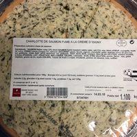 Charlotte De Saumon Fum  La Crme D'Isigny Report Card