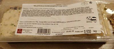 Millefeuille Crevisse Et Foie Gras