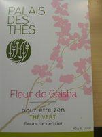 Grner Tee Mit Kirschblten Aromatisiert, Th Fleur De Geisha, Teebeutel, Palais Des Ths Report Card