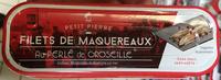 Filets De Maquereaux Au Perl De Groseille Report Card