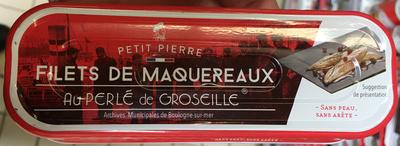 Filets De Maquereaux Au Perl De Groseille
