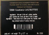 Th Casablanca Ingredients