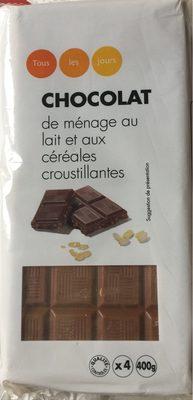 PC Chocolat Lait Riz 4X100G