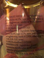 Bocal Guimauves Au Coin Du Feu 350 G Ingredients