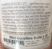 Les Gourmandises De Sophie Ingredients