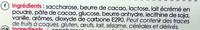Clats Sucrs Ptillants Enrobs De Chocolat Ingredients
