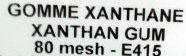 Gomme Xanthane Ingredients