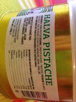 Halva Pistache. Ingredients