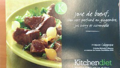 Joue De Boeuf, Chou Vert Parfum Au Gingembre, Jus Curry Et Citronnelle