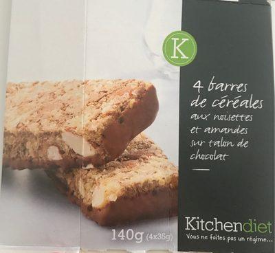 Barres De Crales Noisettes, Amandes, Chocolat