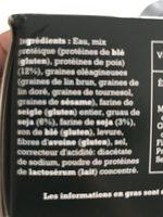 Pain Complet Aux Crales Ingredients