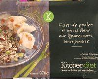 Filet De Poulet Et Son Riz Blanc Aux Lgumes Verts Ingredients