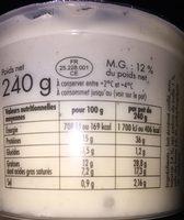 Cancoillotte Truffe Ingredients