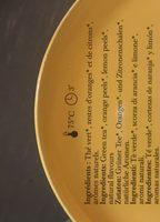 Lov Organic Four Citrus Fruits Ingredients