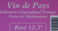 Vin De Pays Portes De Mditerrane Ingredients
