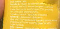 Ananas-Gingembre-Reine Des Prs Ingredients
