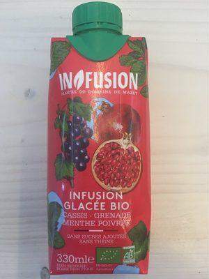 Infusion Glace Bio - Grenade - Cassis - Menthe Poivre