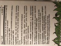 Tisane Glace Pche Citron Ingredients