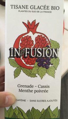 Tisane Glace Grenade Cassis Menthe