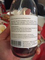 Tensai Tea Ingredients