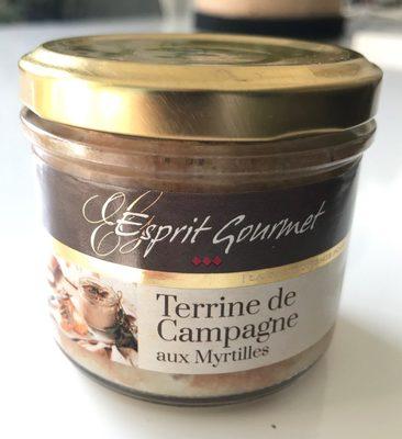 Terrine De Campagne Aux Myrtilles