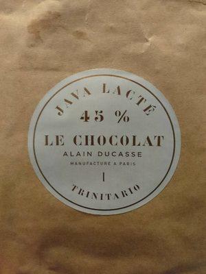 Tablette De Chocolat Java 45% Cacao