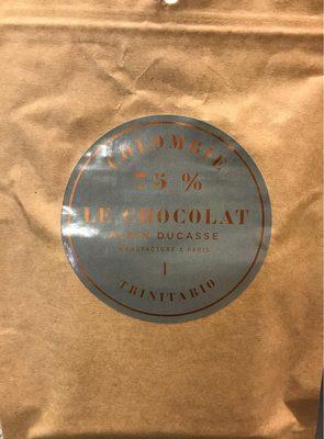 Chocolat Ducasse Colombie Trintario
