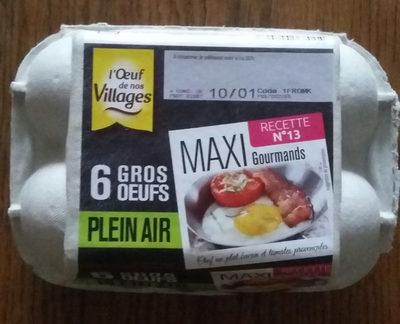 6 Gros Ufs Plein Air