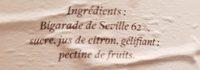 Bigarade De Seville Ingredients