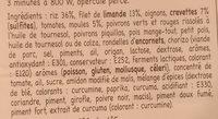 Palla  La Luzienne Ingredients