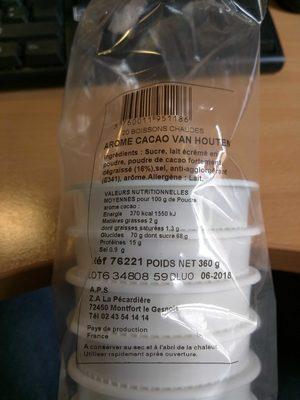 Boissons Chaudes Arme Cacao