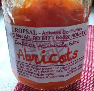 Confiture Artisanale Extra Abricots