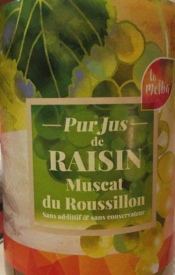 Pur Jus De Raisin Muscat Du Roussillon