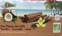 Une Tisane Des Iles : Vanille - Cannelle - Coco Report Card