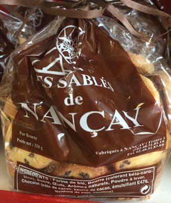 Biscuits Aux Ppites De Chocolat LES SABLES DE NANCAY, Sachet De