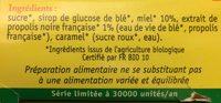 Bonbons Des Anges Protecteurs Au Miel Bio - 100G - Ballot-flurin Ingredients