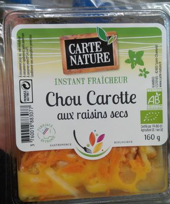 Instant Fracheur Chou Carotte Aux Raisins Secs